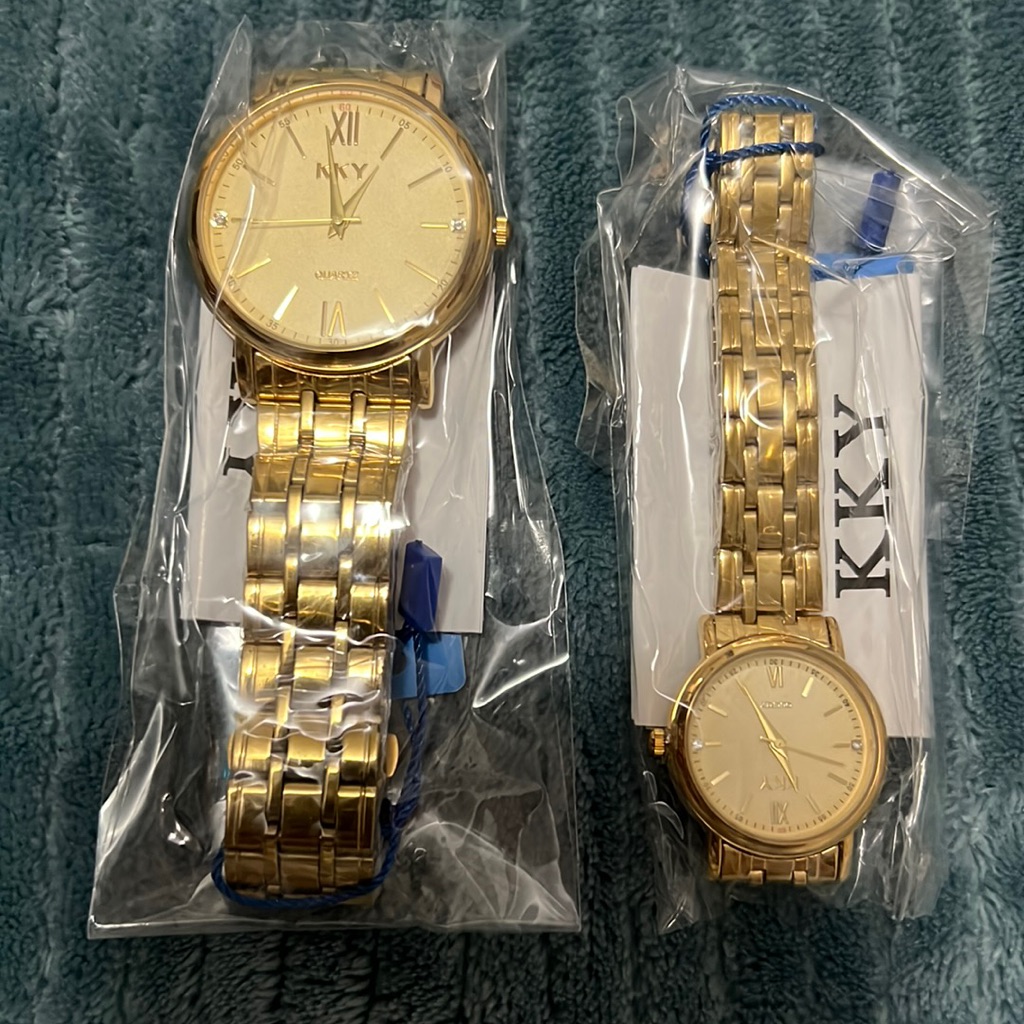 Kky Watches Lovers Stainless Steel Timepieces